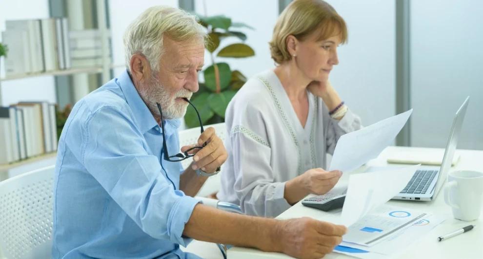 Mensen die bijna met pensioen gaan
